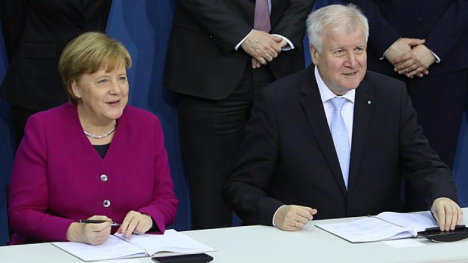 Angela Merkel und Horst Seehofer