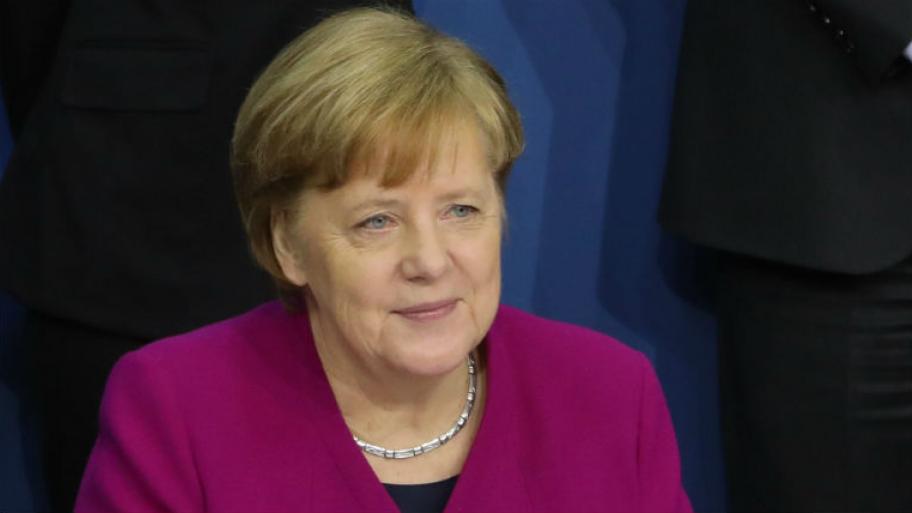Zu sehen ist Bundeskanzlerin Angela Merkel.