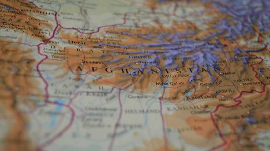 topografische Karte Afghanistans