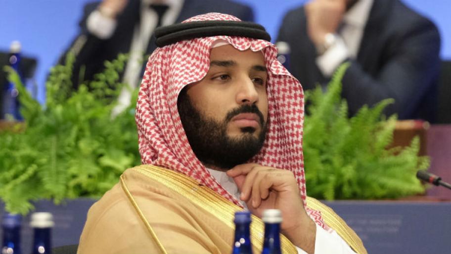 Der Kronprinz von Saudi-Arabien Mohammed bin Salman