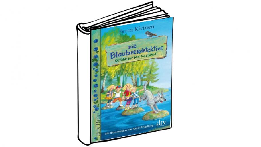 Buchcover: Die Blaubeerdetektive, Gefahr für den Inselwald!