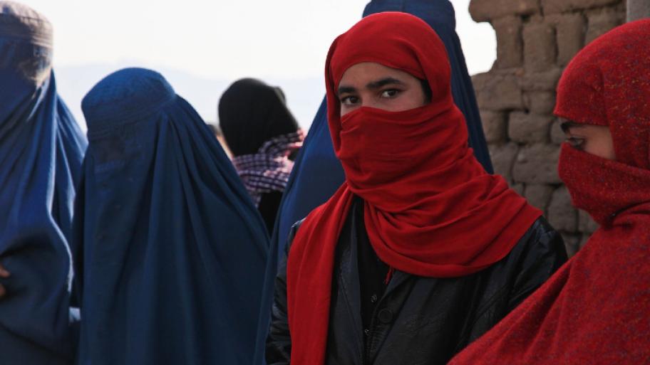 verschleierte Frauen in Afghanistan