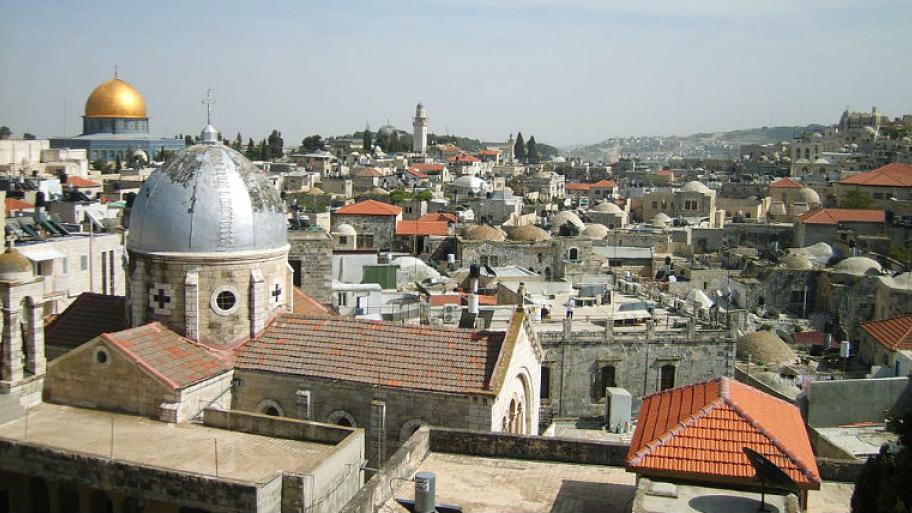 Ein Blick auf Jerusalem