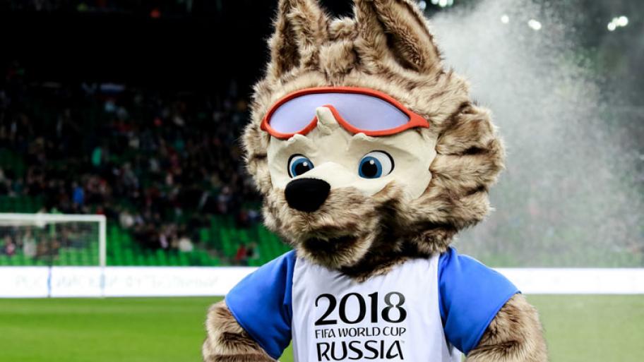 Das Maskottchen der Fußball-WM 2018
