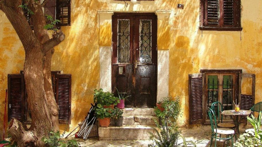 Ein altes Haus in Athen