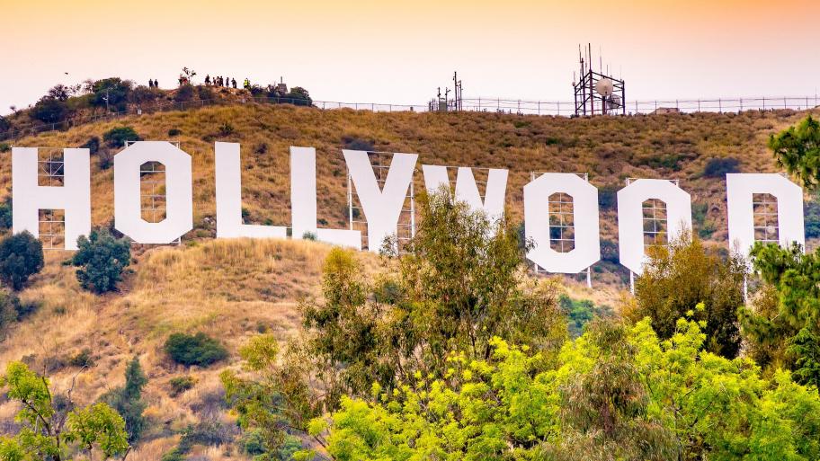 Das Hollywood-Zeichen in L.A. 