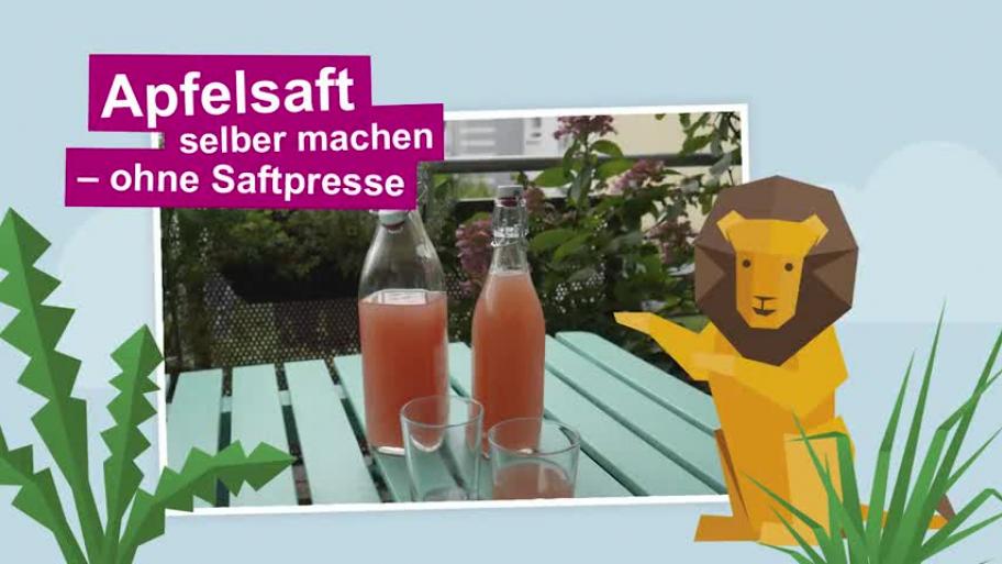 Apfelsaft selber machen