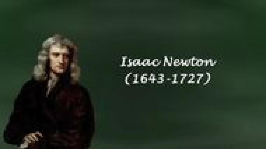 Isaac Newton und die Flüssigkeiten