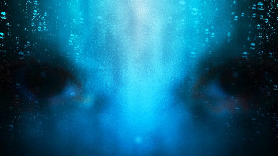 Augen, unter Wasser, etwas mystisch