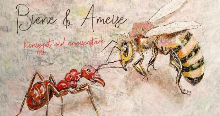 Buchcover "Biene und Ameise"