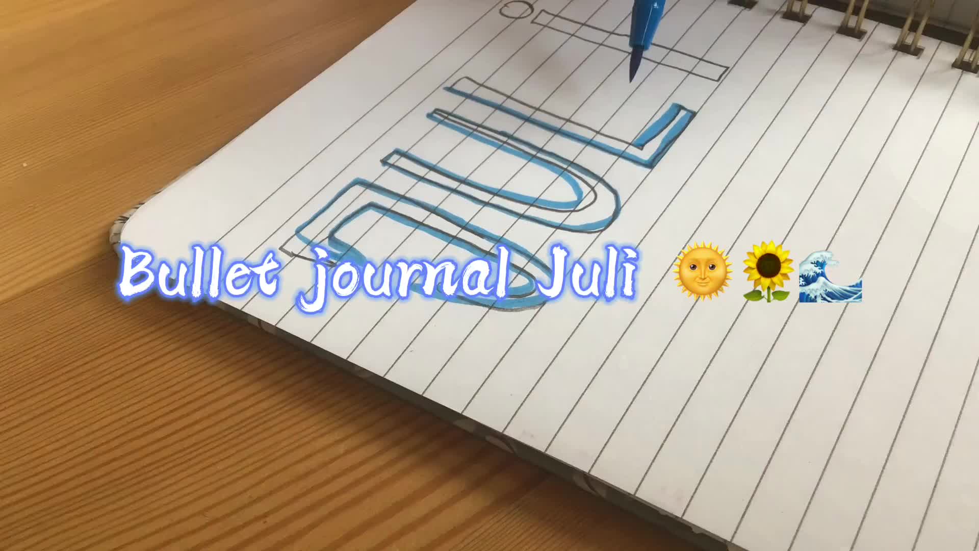 Bullet Journal Juli 🌻🌞🌊 | kindersache